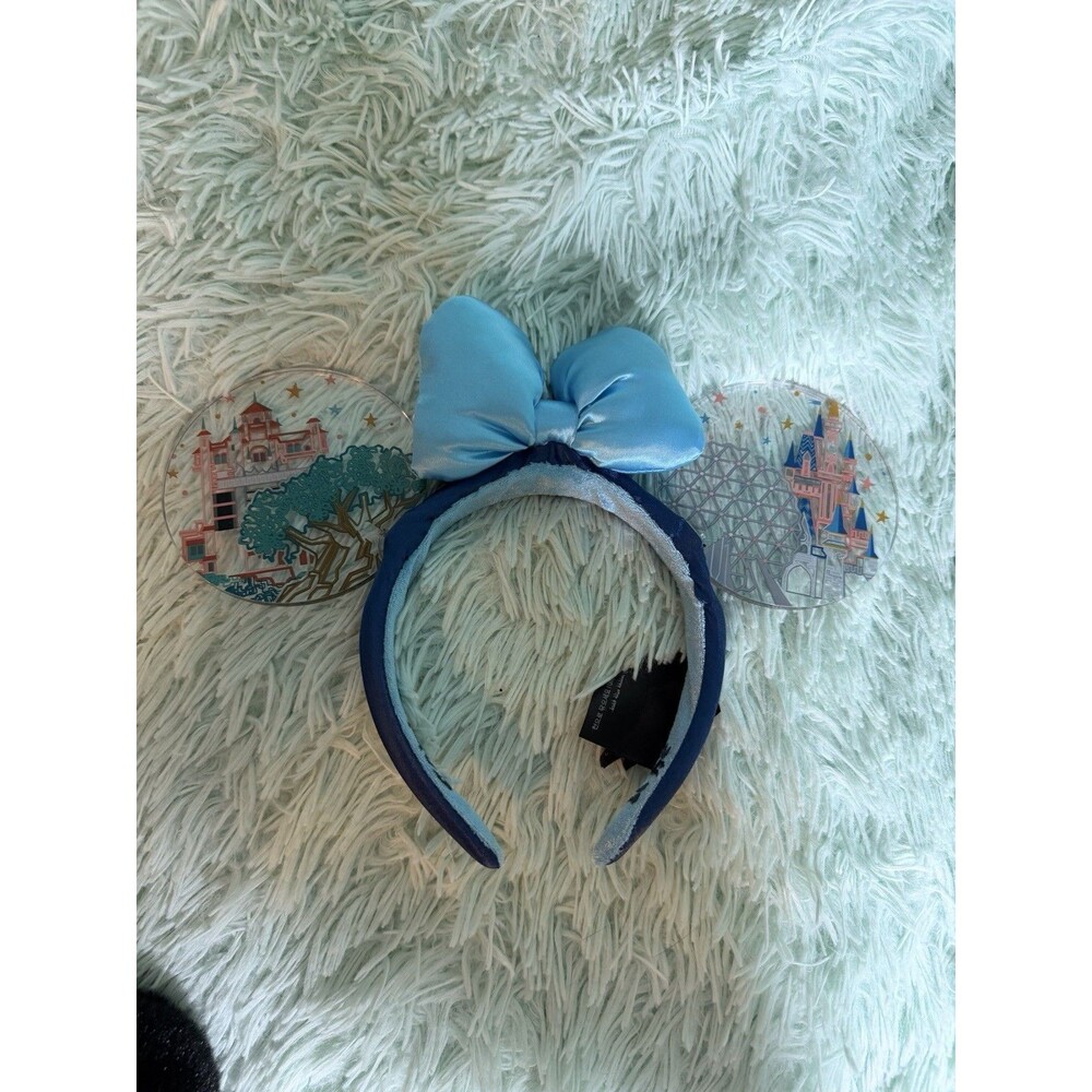 Disney World 4 Park RARE Minnie Ears Light Up Works Epcot Magic Animal Kingdom
